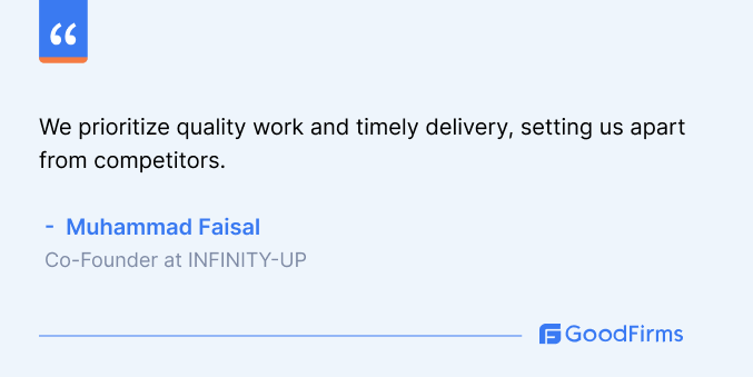 Our Priority at INFINITY-UP