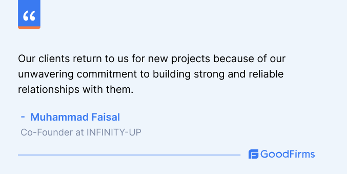 INFINITY-UP's Unwavering Commitment to Our Clients