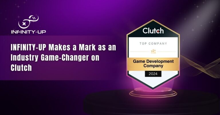 INFINITY-UP has been ranked as a top Game-Changing Game Developer on Clutch, a leading B2B reviews platform. This recognition highlights the company’s expertise in game development, gamification, and XR solutions. With a strong portfolio and outstanding client reviews, INFINITY-UP continues to set industry standards by delivering high-quality, innovative projects.