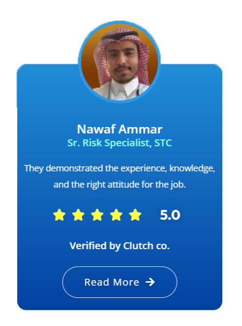 STC’s Representative’s five-star review for INFINITY-UP