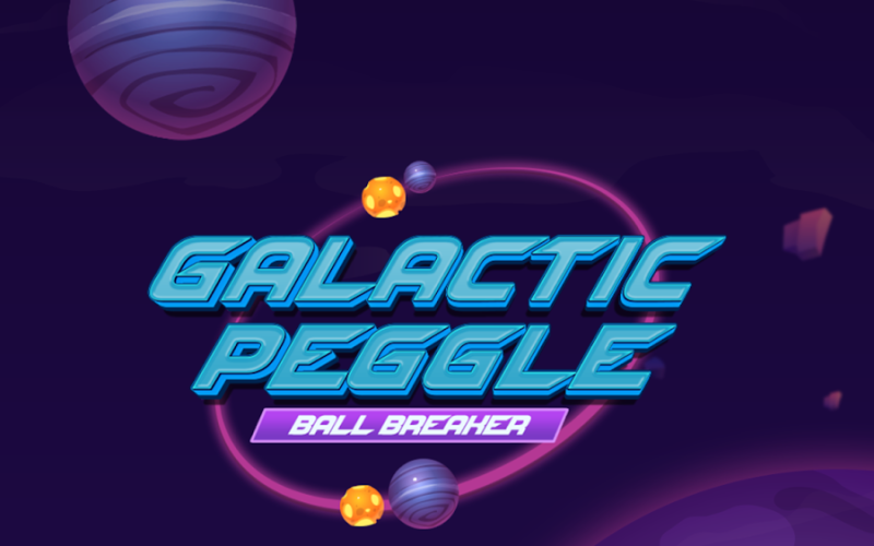 Galactic Peggle-Ball Breaker A vibrant cosmic pinball-inspired casual game where players clear pegs, reclaim balls and strategize their way through colorful space-themed levels. Designed for all ages, it offers addictive gameplay, stunning visuals, and endless replayability.